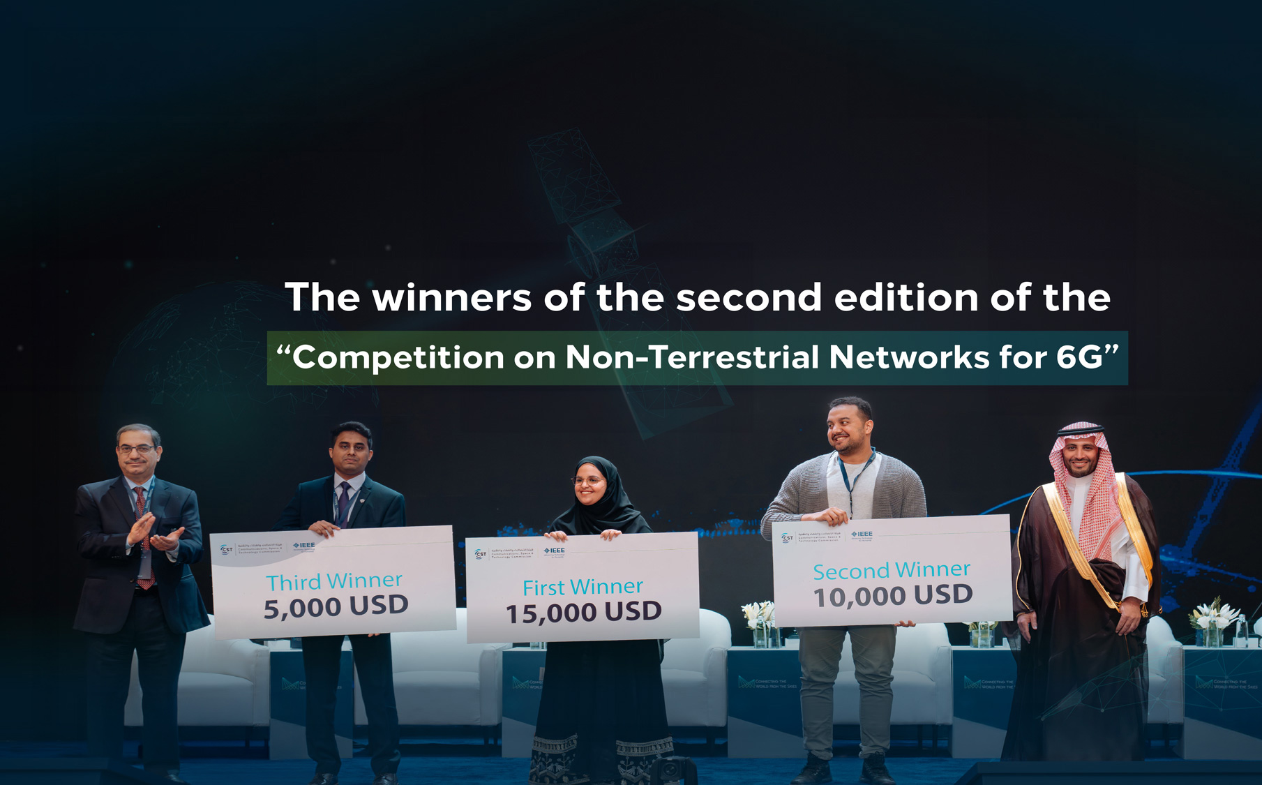 Winners of the second edition of the Competition on Non-Terrestrial Networks for 6G